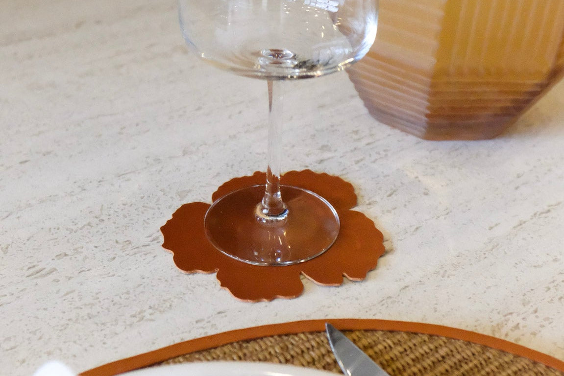 CONJUNTO ESSENCIAIS DE PROTEÇÃO - BASE DE QUENTES REDONDA + BASE DE COPO