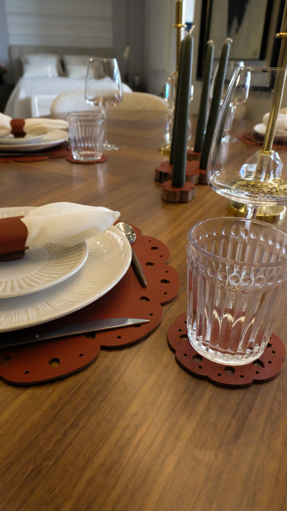 INDIVIDUAL DE MESA FLOR