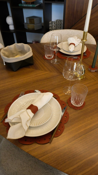 INDIVIDUAL DE MESA FLOR